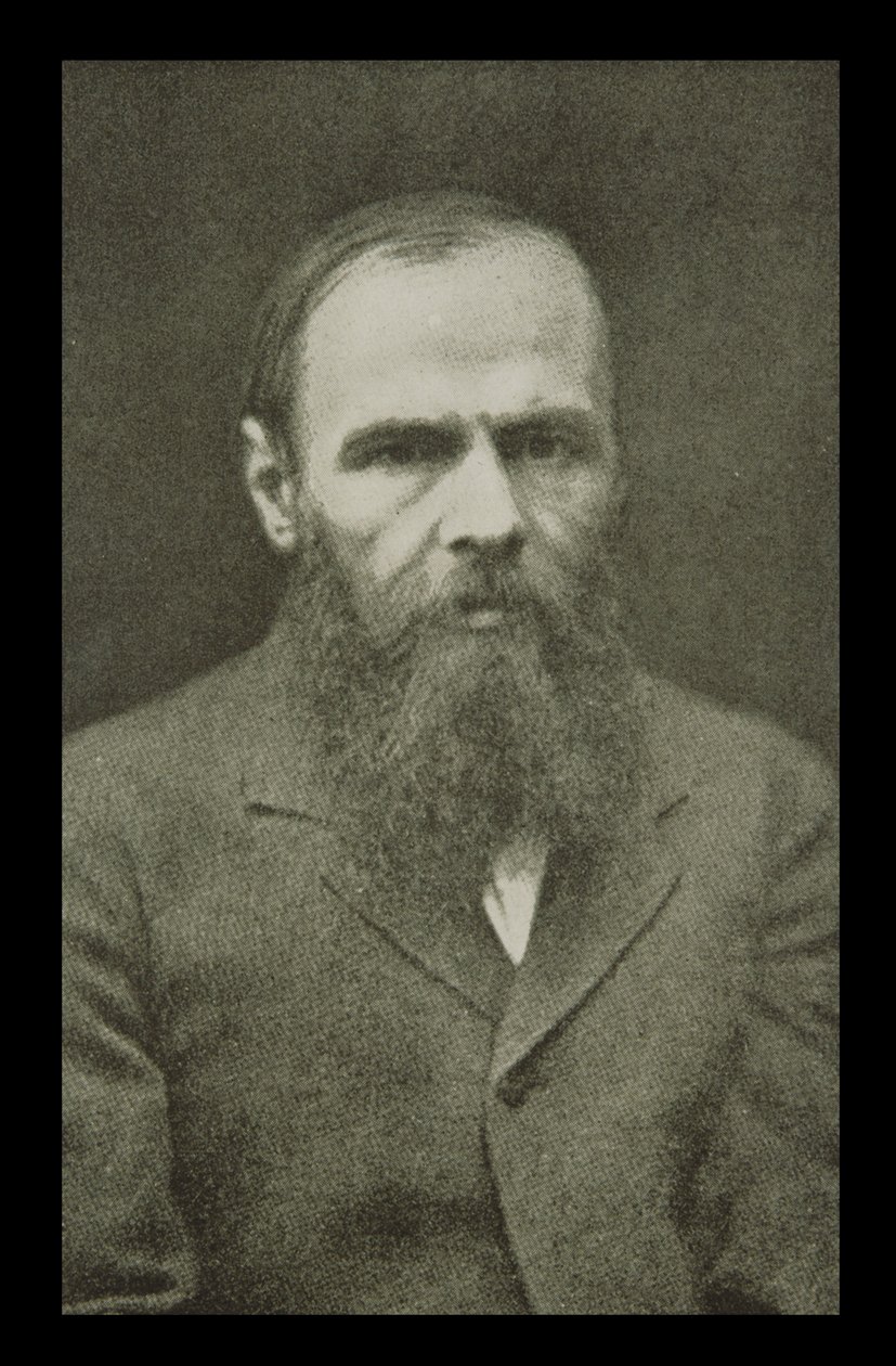 Fjodor Mihailovitš Dostojevski (1821-81) tekijältä Unbekannt Unbekannt
