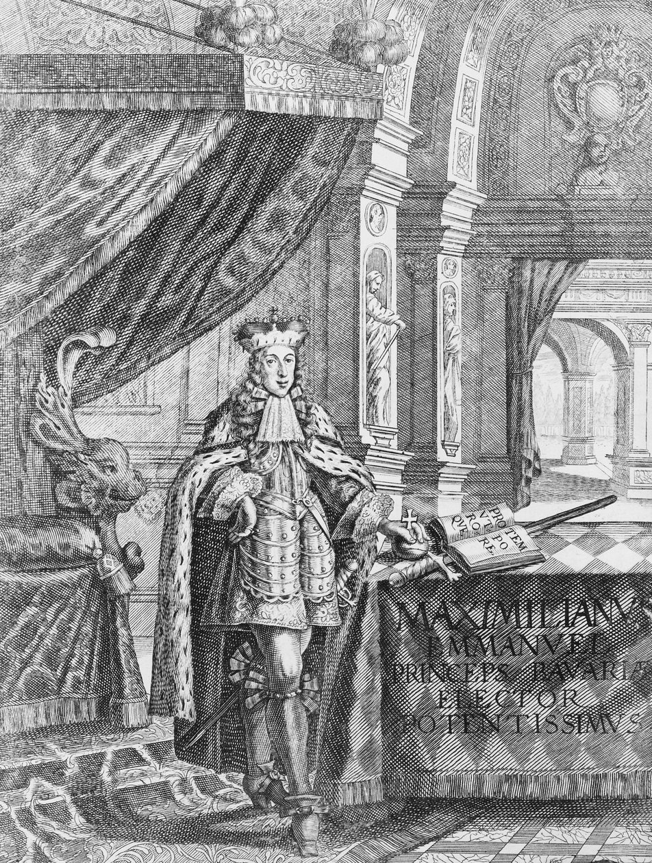 Maximilian II Emanuel (1662-1726), Baijerin vaaliruhtinas tekijältä Unbekannt Unbekannt