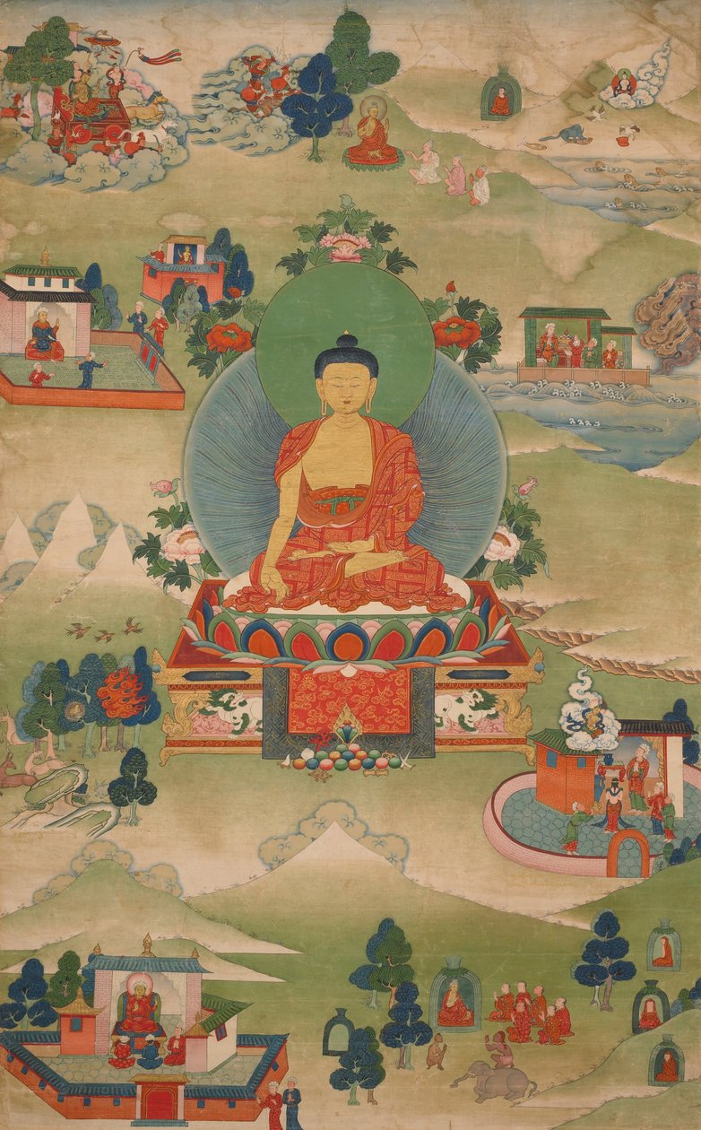 Shakyamuni Buddhan aikaisemmat elämät tekijältä Unbekannt Unbekannt