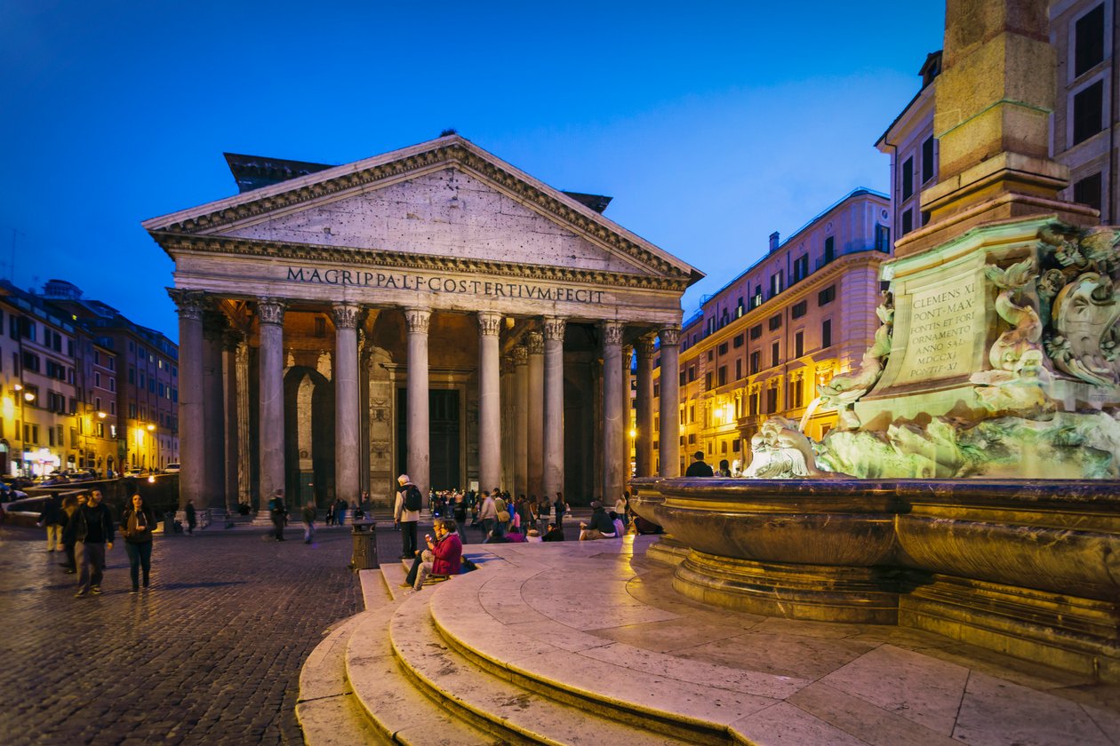 Rooma, Italia. Pantheon. tekijältä Unbekannt Unbekannt