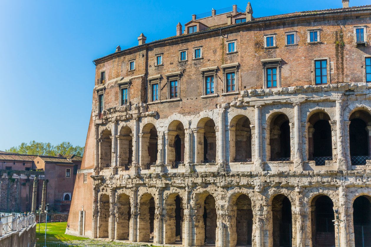 Rooma, Italia. Marcellus-teatteri. tekijältä Unbekannt Unbekannt