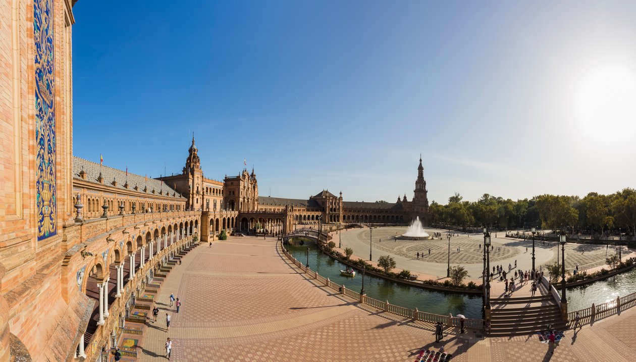 Sevilla, Espanja. Espanjan aukio. tekijältä Unbekannt Unbekannt