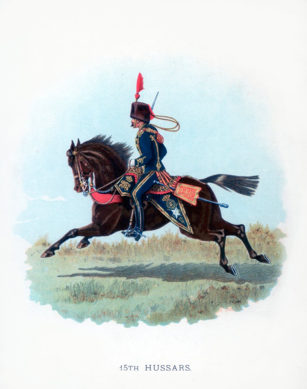 15. husaari, 1890 tekijältä Unbekannt