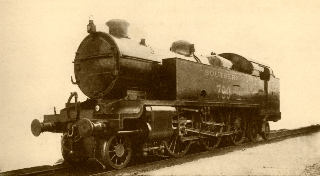 2-6-4 Tankkimoottori, Etelärautatie, 1930. tekijältä Unbekannt