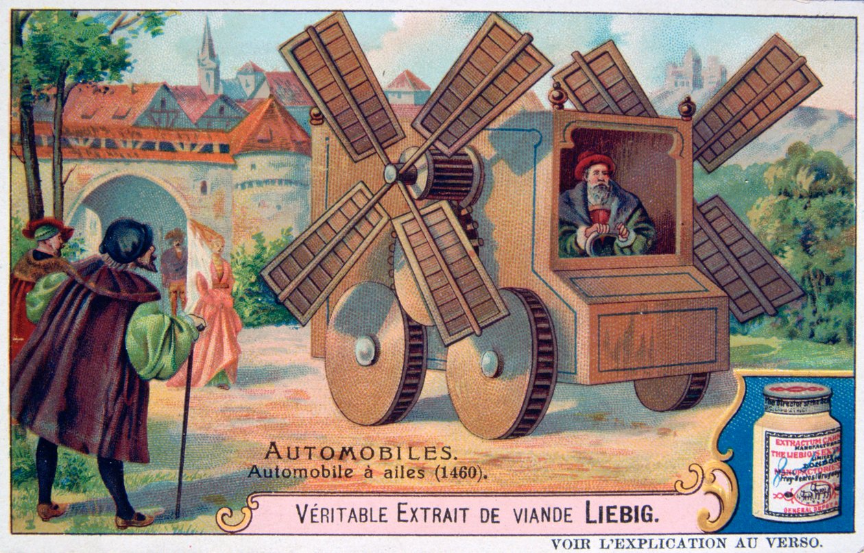 Terillä varustettu auto, 1460, c1900 tekijältä Unbekannt