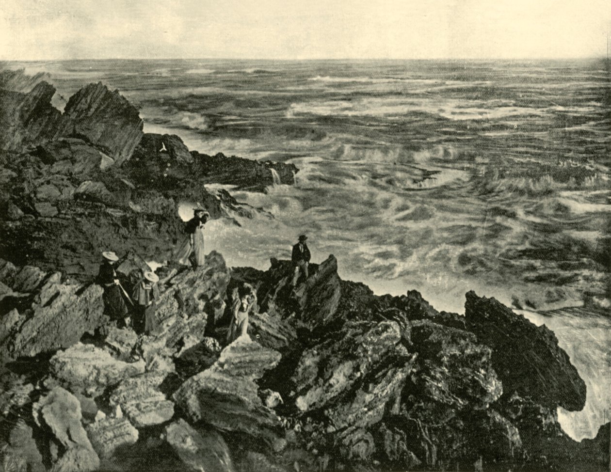 Rannikkokohtaus Warrnamboolissa, 1901. tekijältä Unbekannt