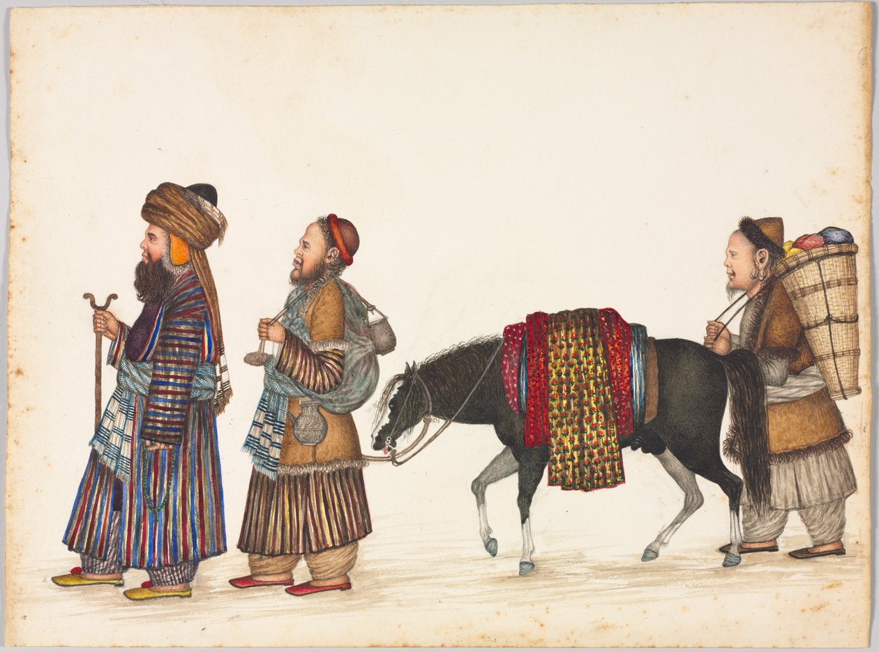 Tataarien perhe, n. 1885. tekijältä Unbekannt