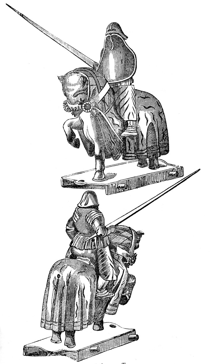 A Justing Toy, 1833 tekijältä Unbekannt