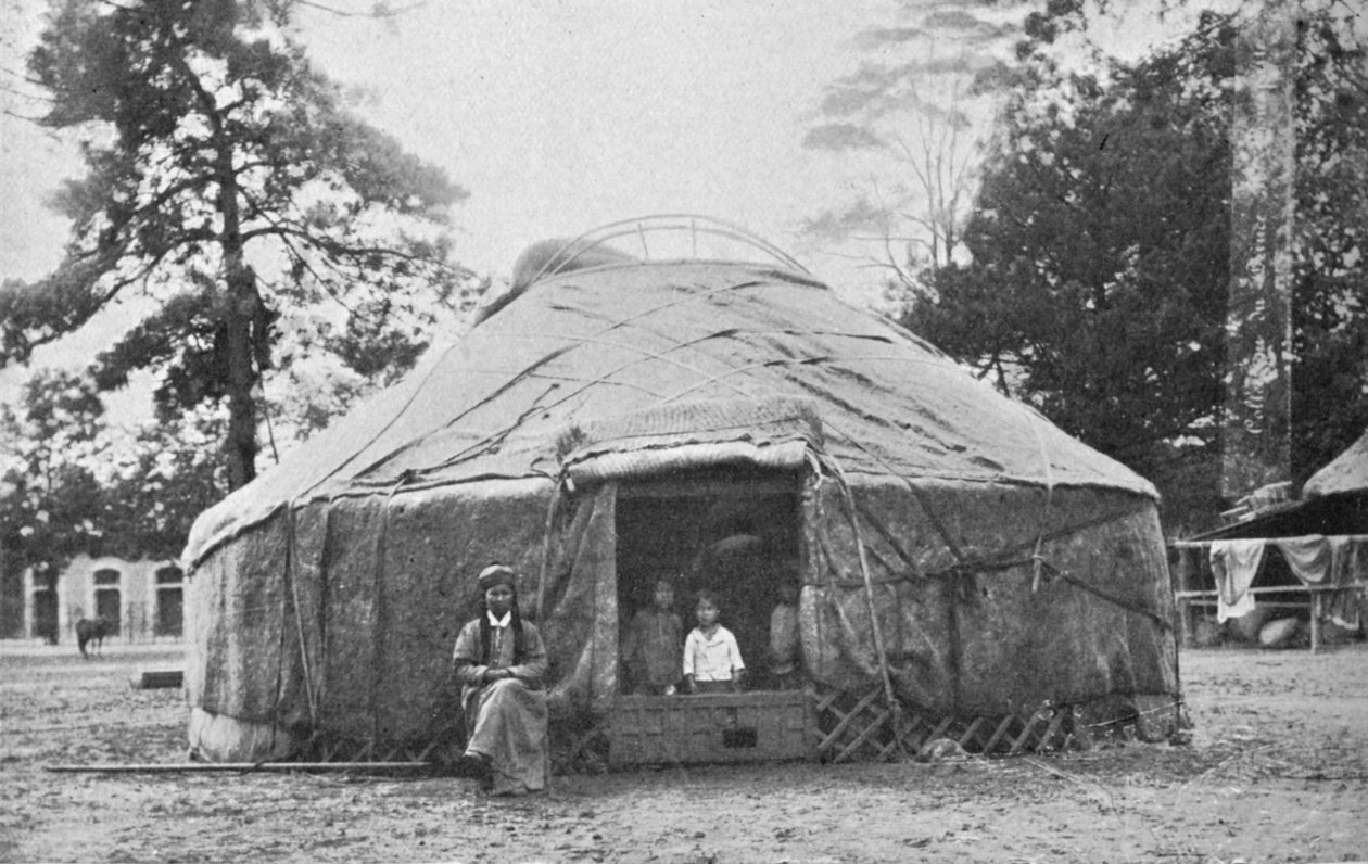Kalmykiläinen asunto ja sen asukkaat, 1912 tekijältä Unbekannt