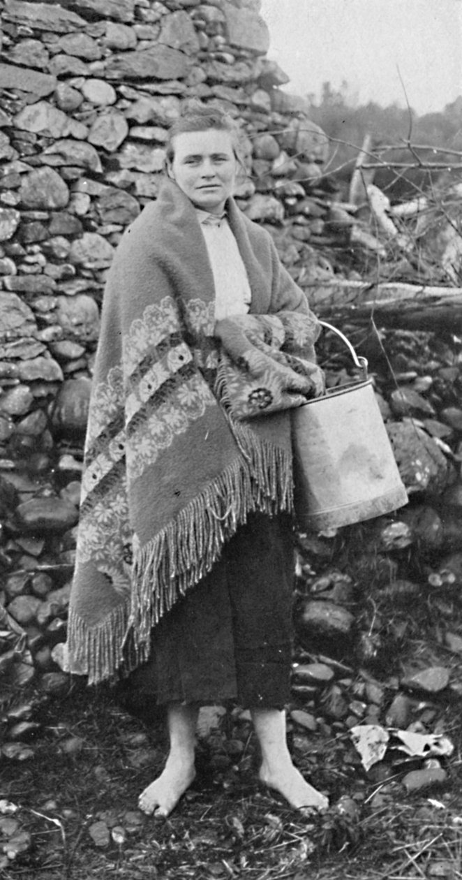 Killarneyn talonpoikatyttö, Irlanti, 1912 tekijältä Unbekannt