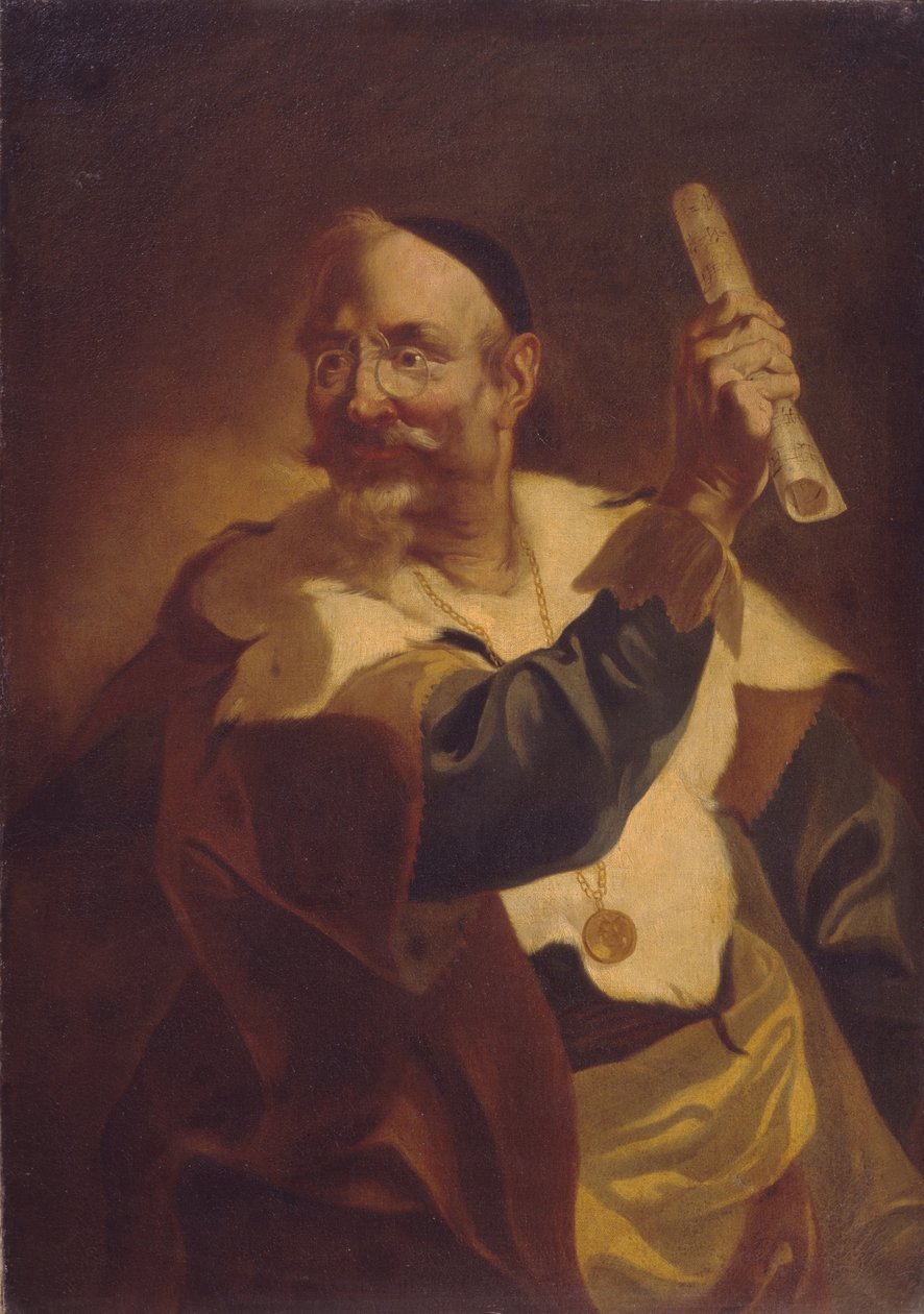 Muusikko, 1700-luku tekijältä Unbekannt