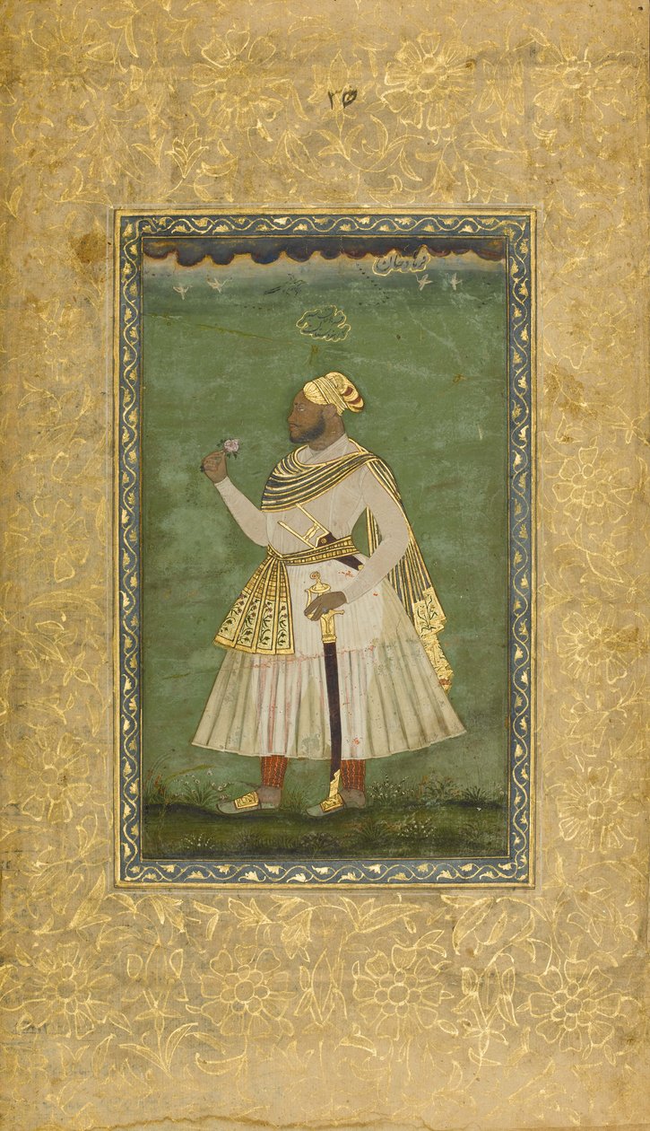 Muotokuva Farhad Khanista, noin 1680. tekijältä Unbekannt