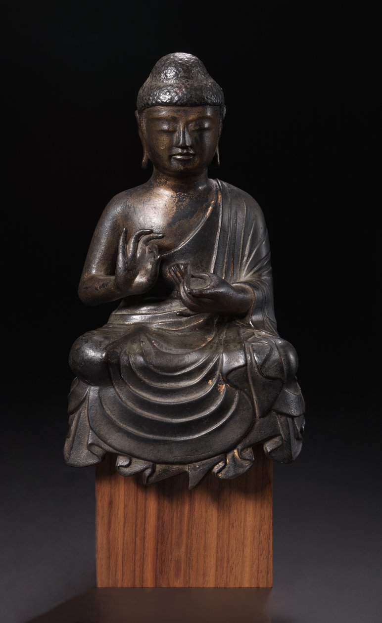 Saarnaava Buddha, 800-luku. tekijältä Unbekannt