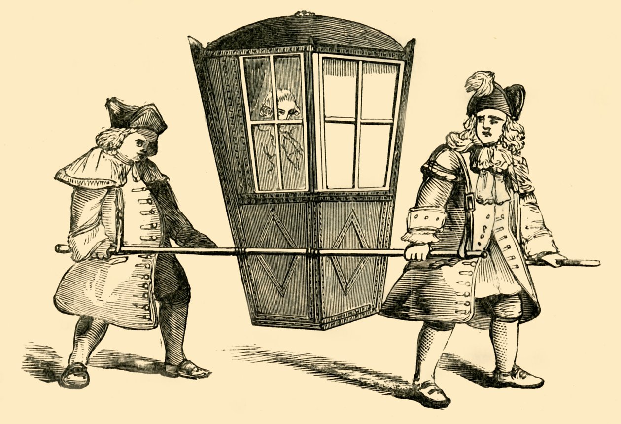 Sedan-tuoli, 1881. tekijältä Unbekannt