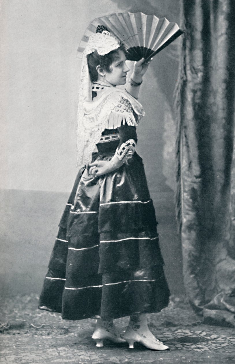 Espanjalainen tanssija, 1912 tekijältä Unbekannt
