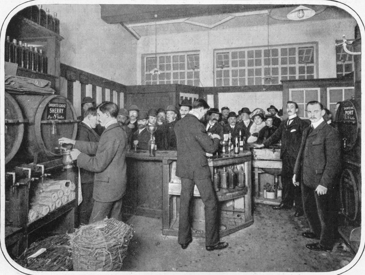 A Strand -viinibaari, Lontoo c1903 1903 tekijältä Unbekannt