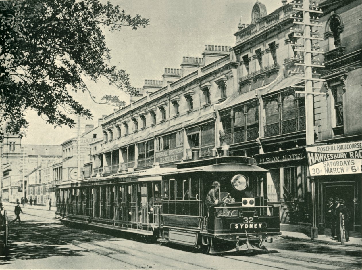 Sydneyn höyryraitiovaunu, 1901. tekijältä Unbekannt