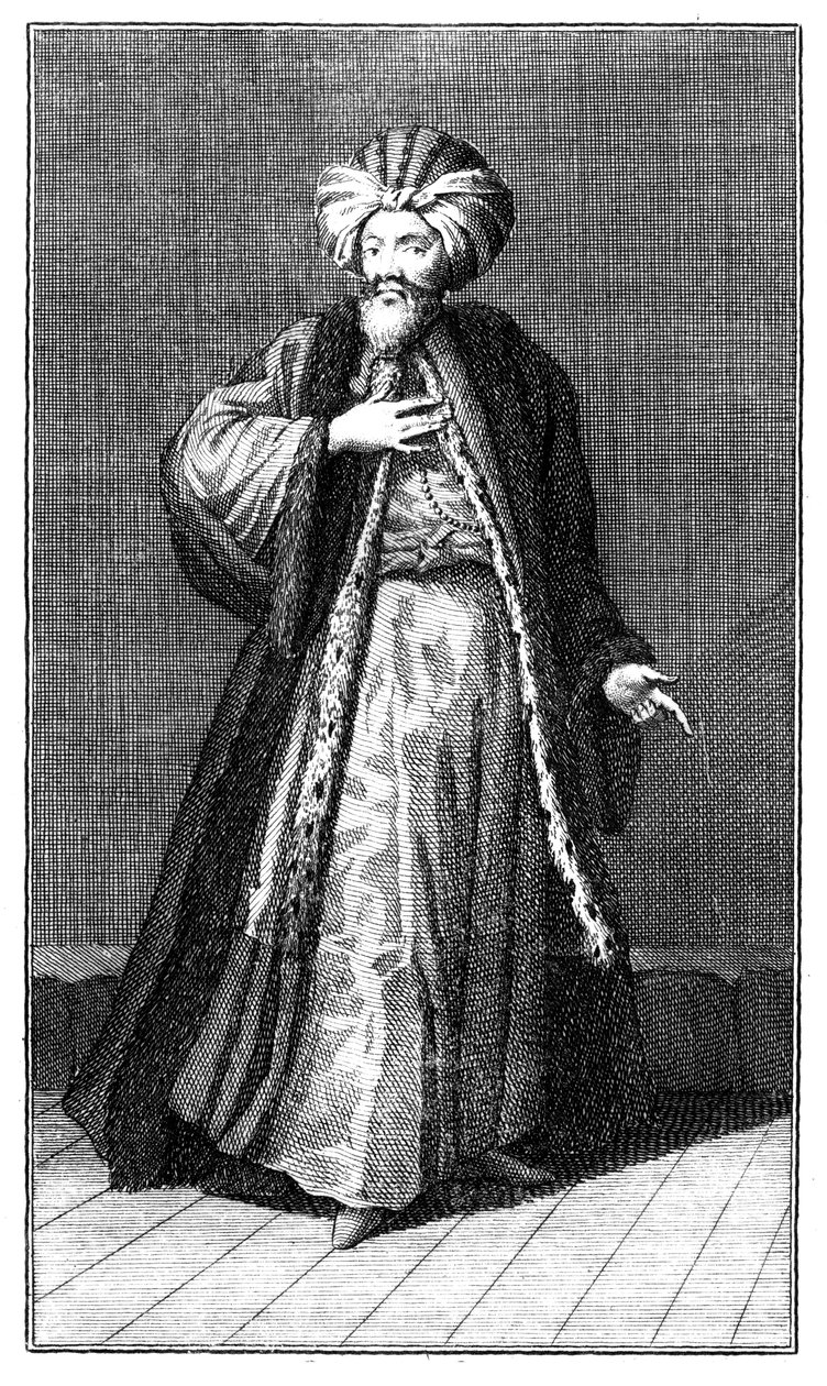 Turkkilainen herrasmies, 1800-luku tekijältä Unbekannt