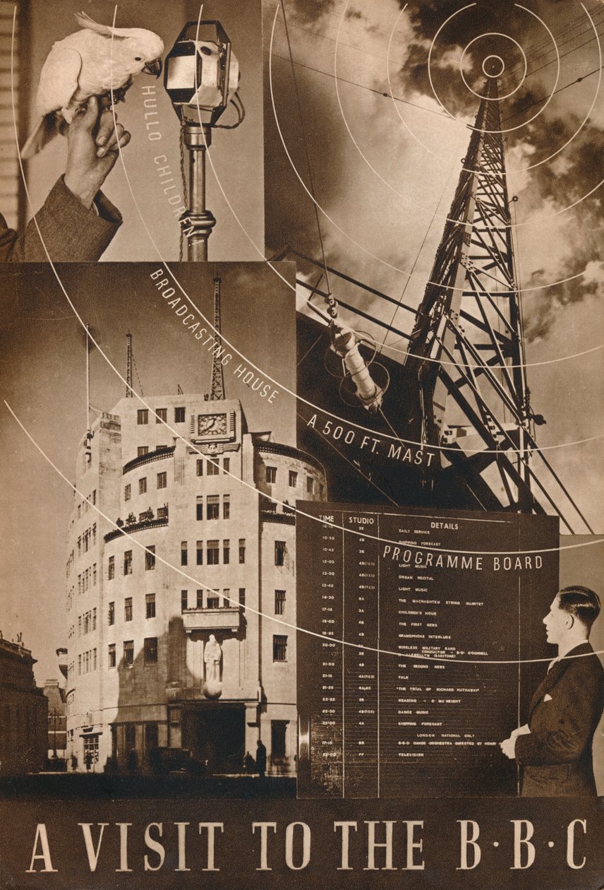 Vierailu BBC:ssä, 1937 tekijältä Unbekannt