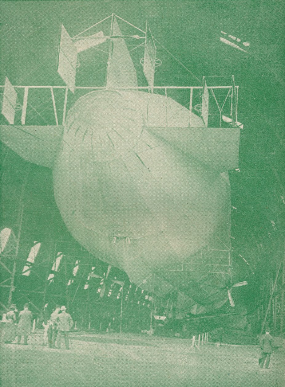 Zeppelin kotona, 1917 1919 tekijältä Unbekannt