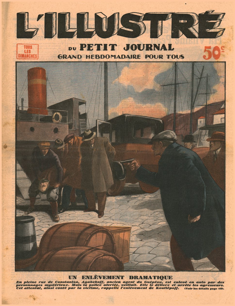 Dramaattinen sieppaus, 1932. tekijältä Unbekannt