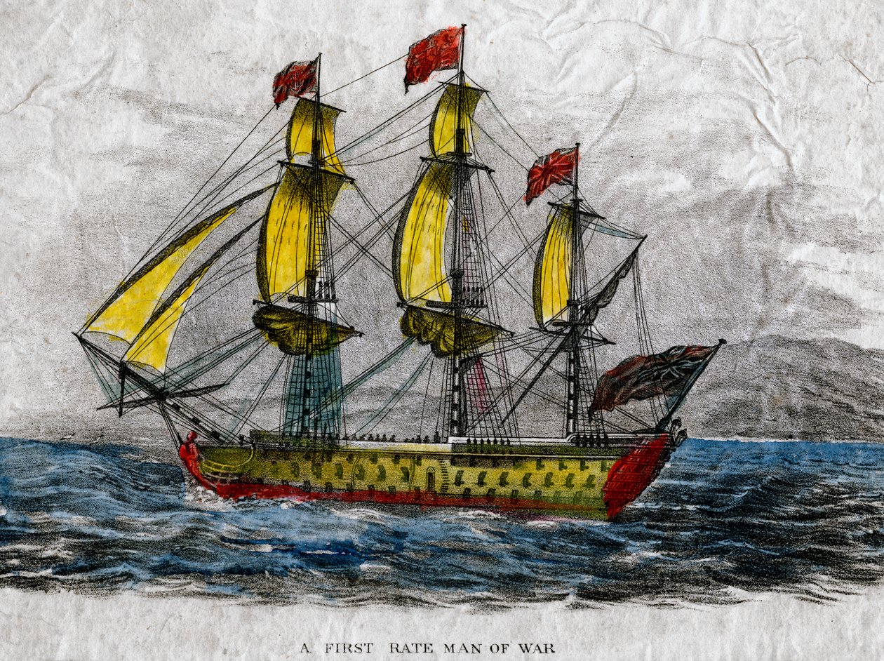 Ensiluokkainen sotamies, 1700-luku tekijältä Unbekannt