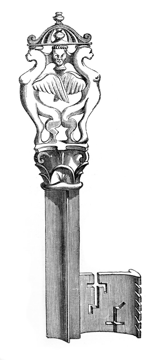 Avain, 1200-luku, 1870 tekijältä Unbekannt