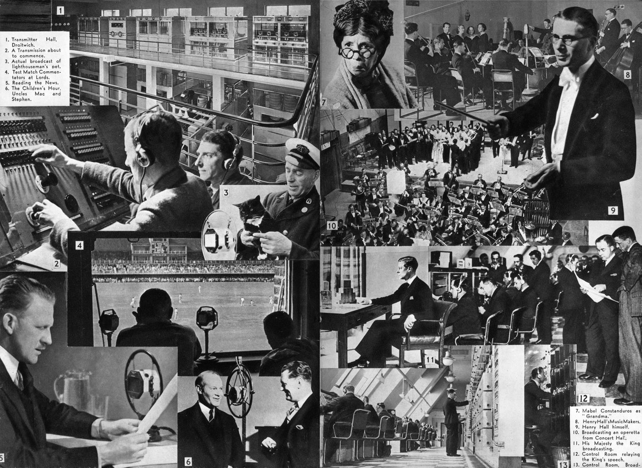 Vierailu BBC:ssä, 1937 tekijältä Unbekannt