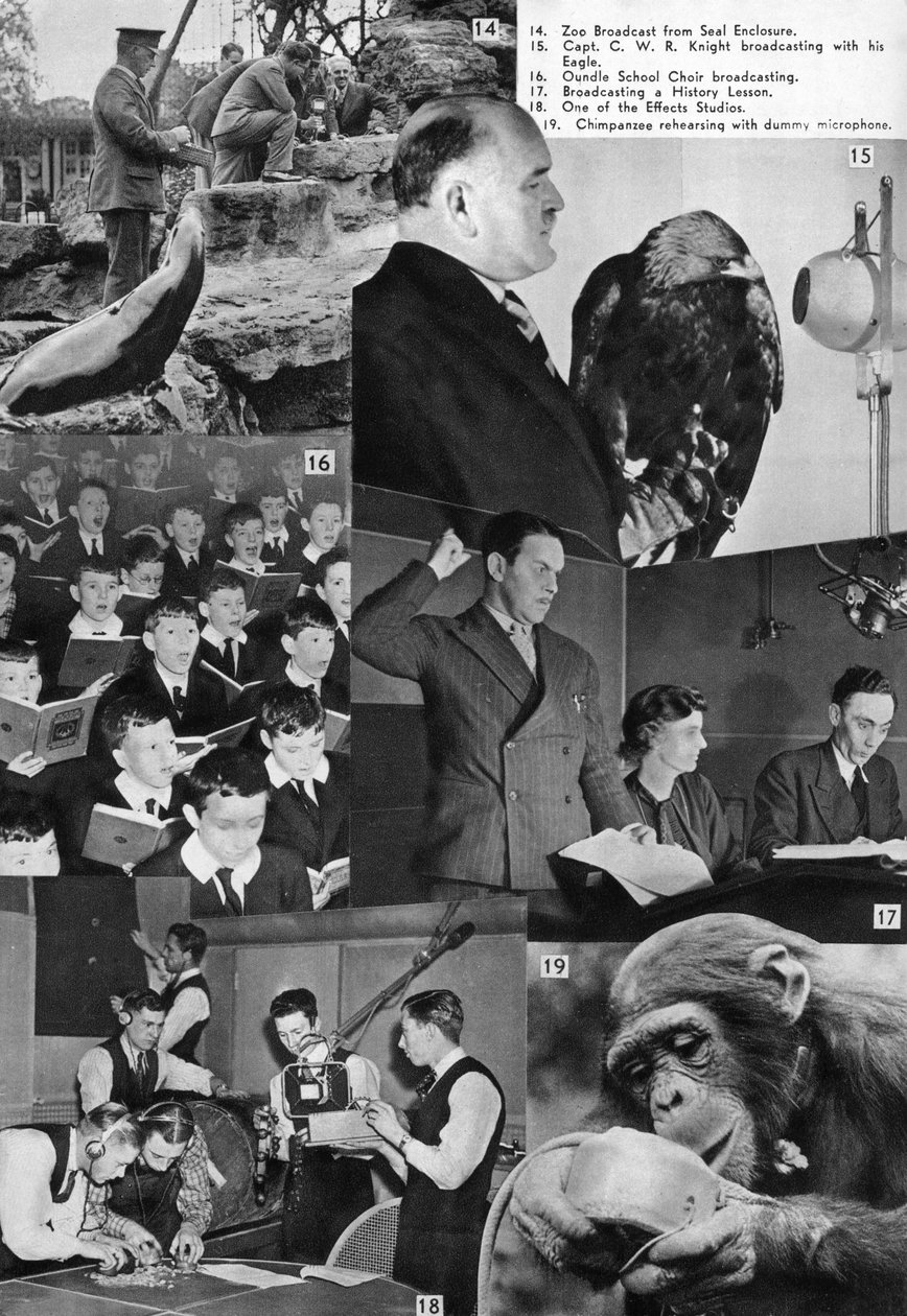 Vierailu BBC:ssä, 1937 tekijältä Unbekannt
