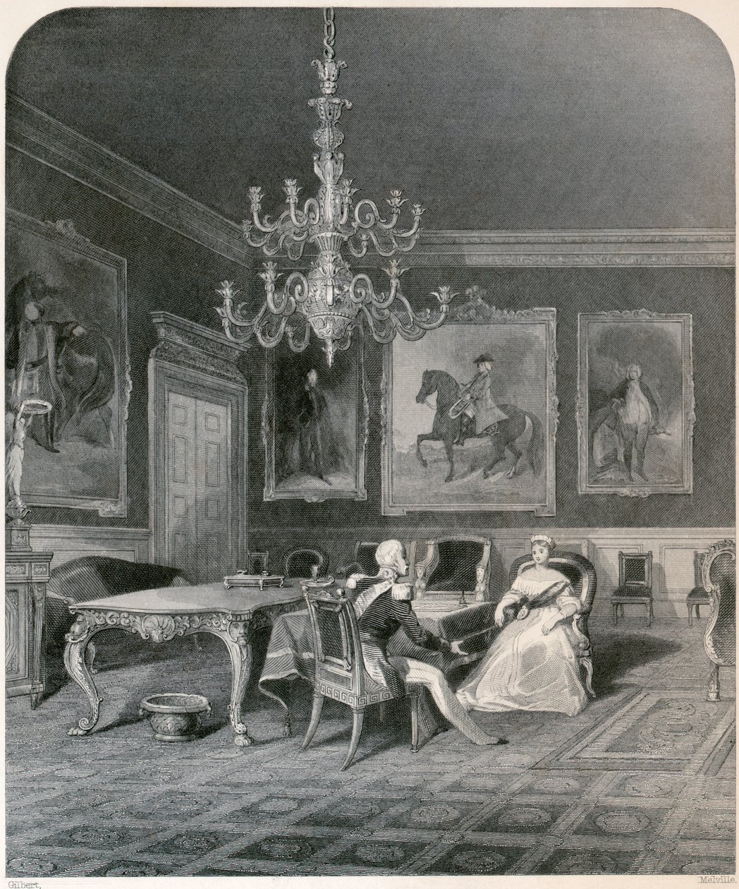 Kuningatar Victorian liittyminen, 1837 tekijältä Unbekannt