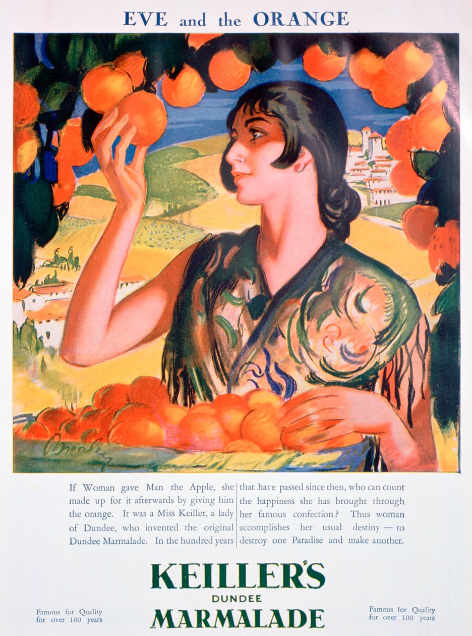 Mainos Keillers Dundee Marmeladille, 1927 tekijältä Unbekannt