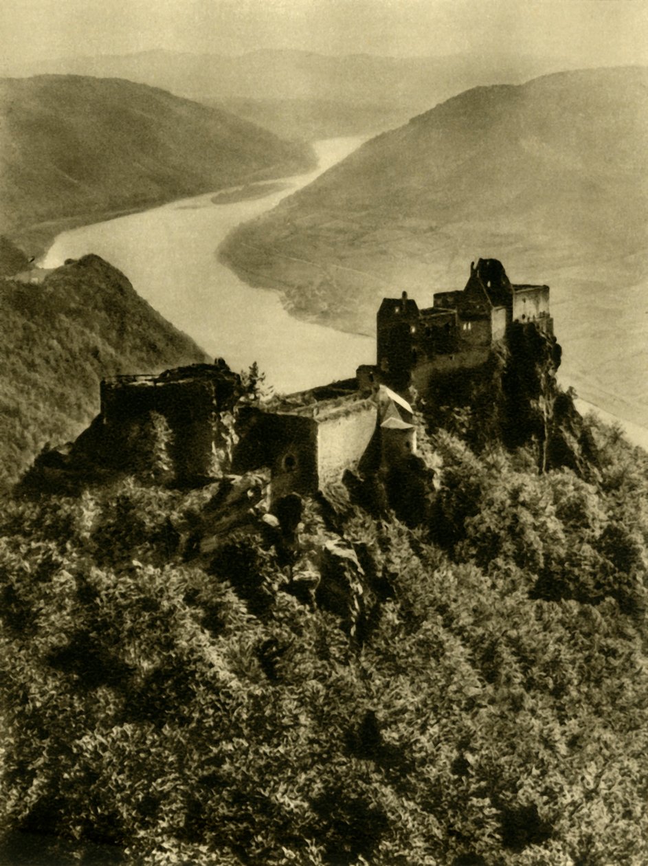Aggsteinin linna, Wachau, Ala-Itävalta, 1935. tekijältä Unbekannt
