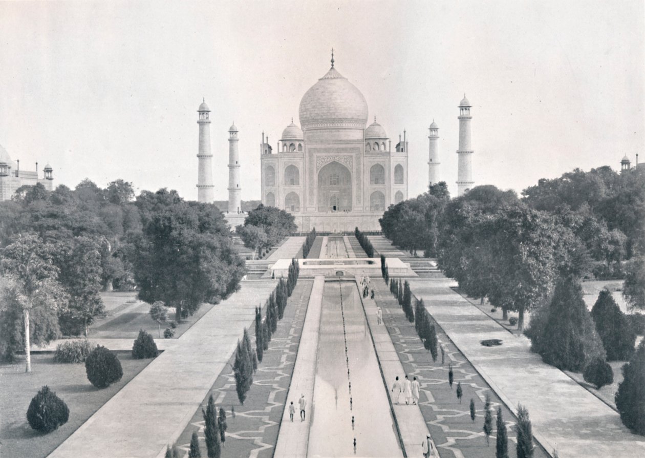 Agra. Taj Mahal, 1920. tekijältä Unbekannt
