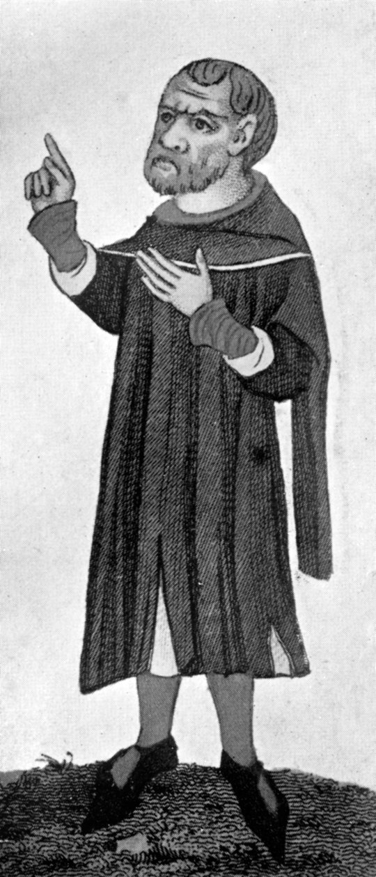 Alan Strayler, taiteilija, 1300-luvun loppu, 1910 tekijältä Unbekannt