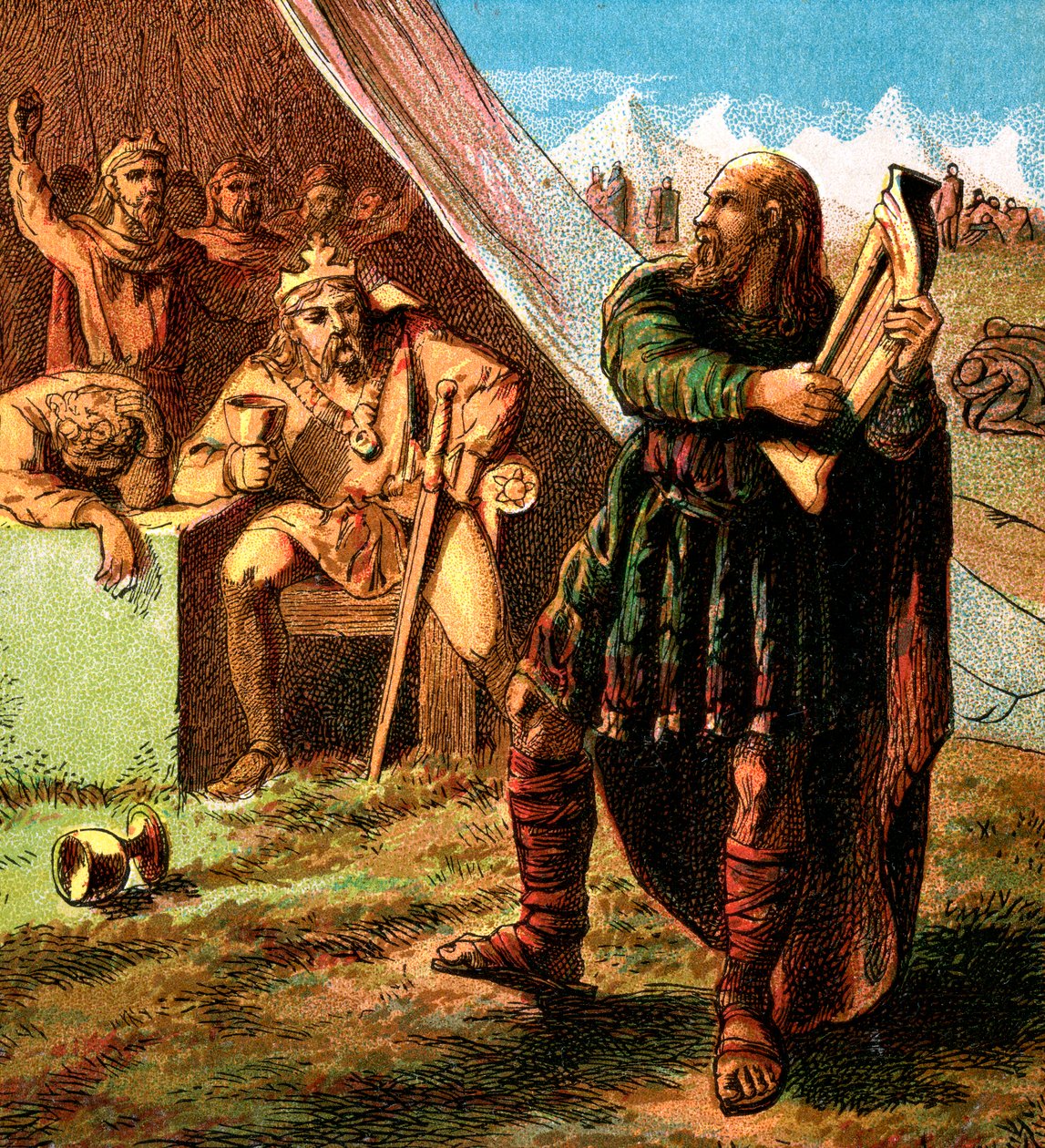 Alfred Tanskan leirissä, 1850 tekijältä Unbekannt