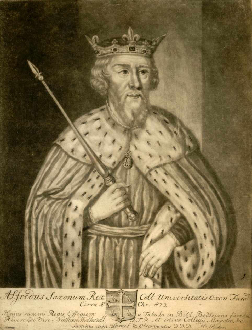 Alfred Suuri, 1712. tekijältä Unbekannt
