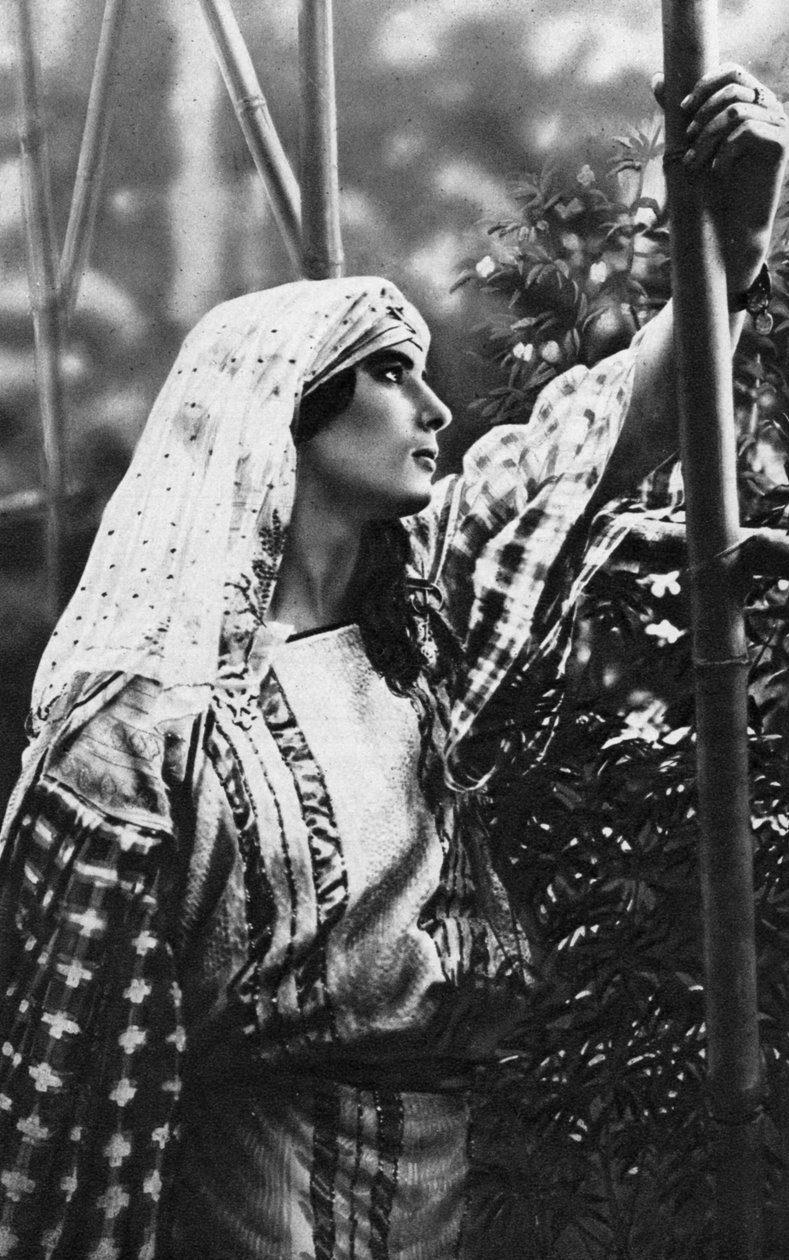 Algerialainen nainen, 1922 tekijältä Unbekannt