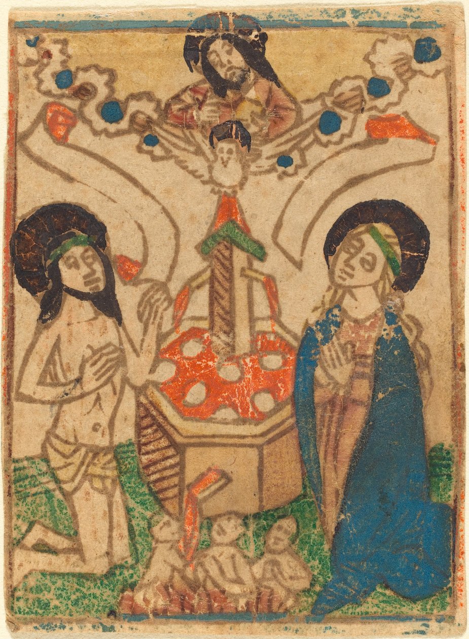 Eukaristian allegoria, n. 14701490. tekijältä Unbekannt