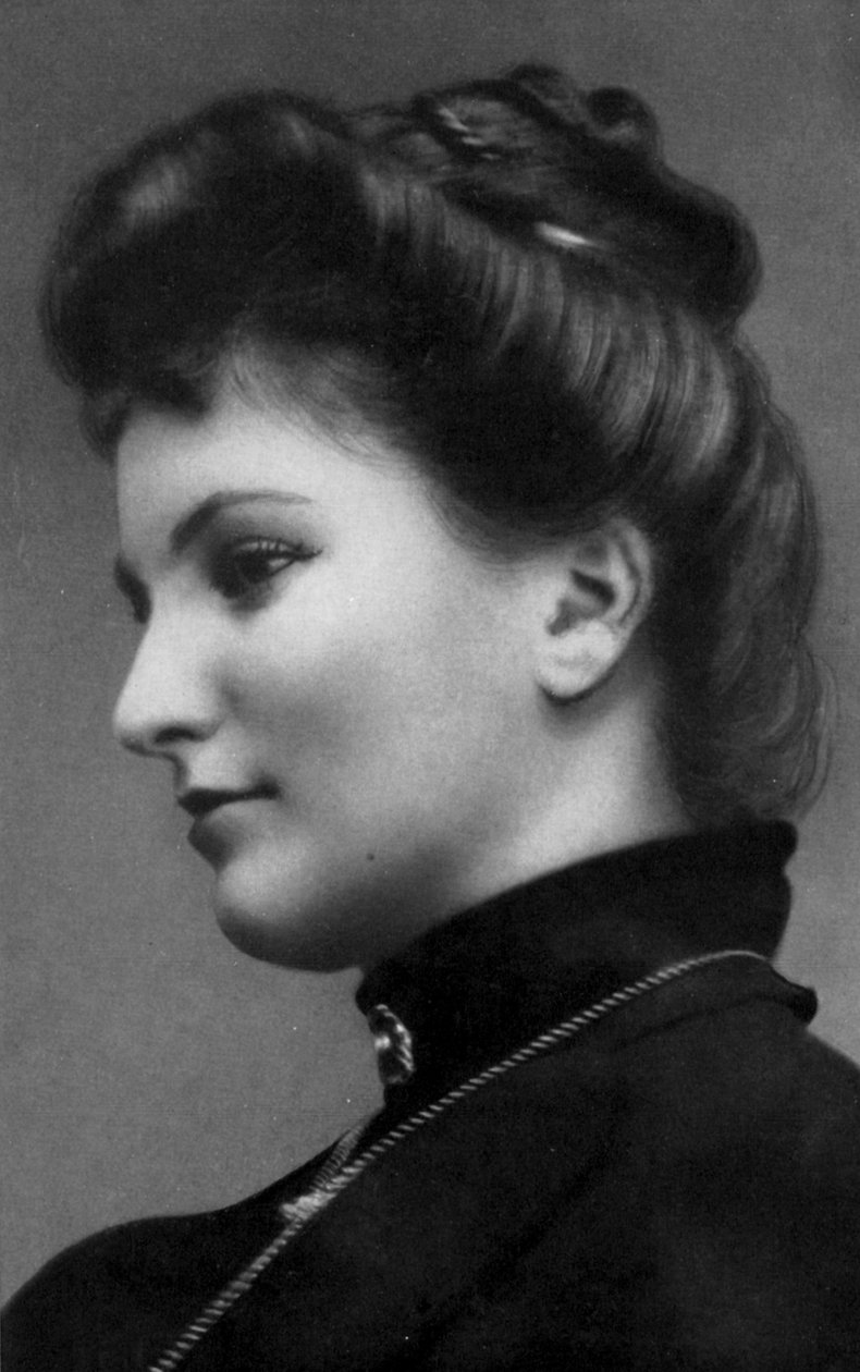 Alma Schindler, itävaltalainen seuralainen ja säveltäjä, 1900 tekijältä Unbekannt