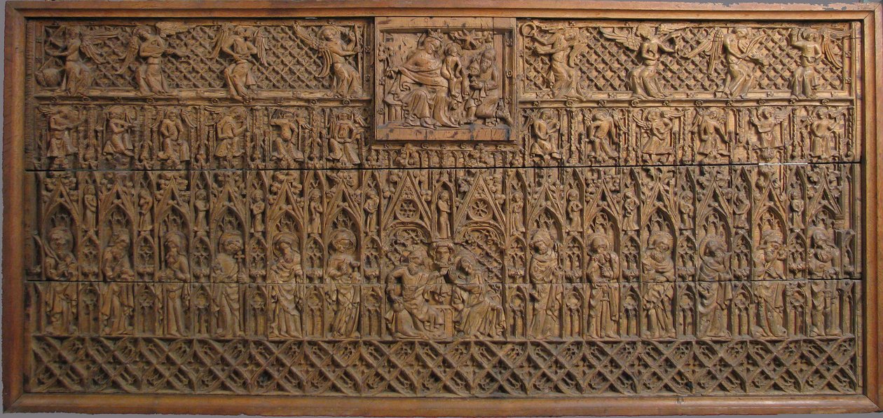 Altar Frontal, Brittiläinen, 1300-luvun loppu. tekijältä Unbekannt