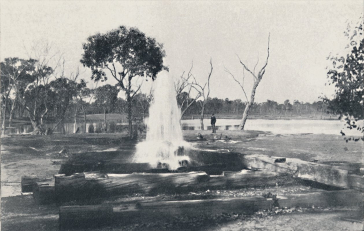 Artesian kaivo, 1923. tekijältä Unbekannt