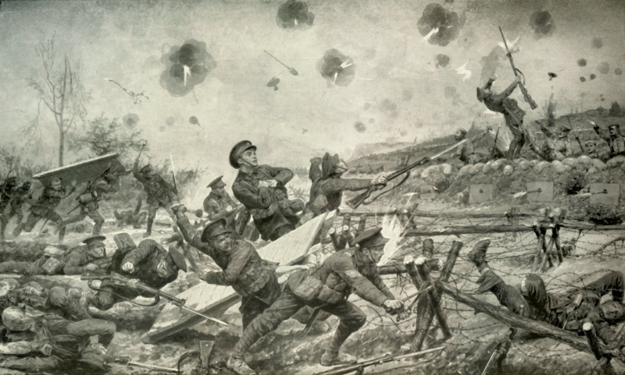 Pommi-puolueen johtama hyökkäys, 1919. tekijältä Unbekannt