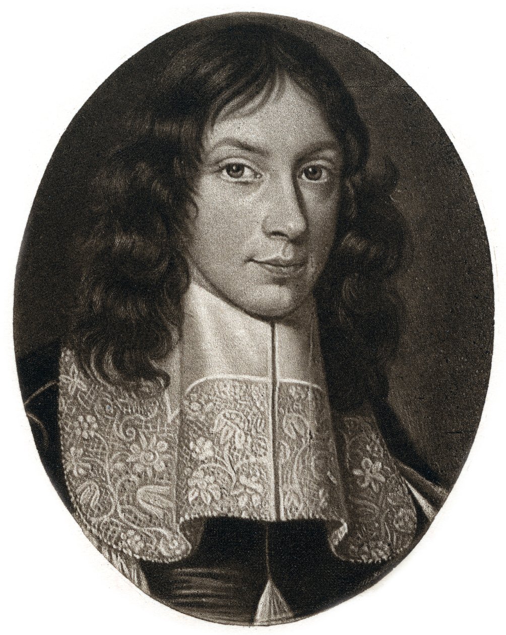 Andrew Marvell, englantilainen metafyysinen runoilija, 1600-luku, 1899 tekijältä Unbekannt
