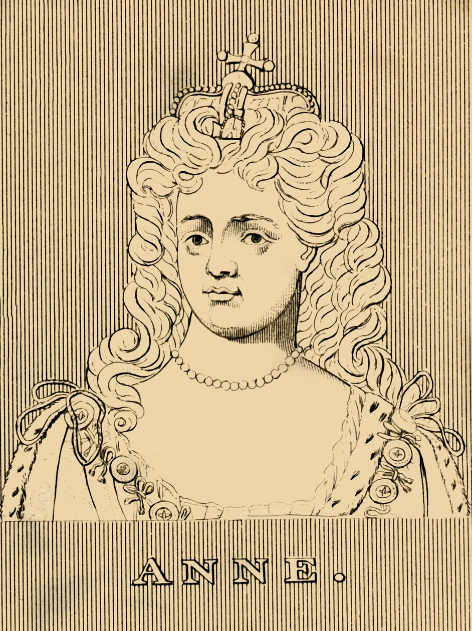 Anne, 1665-1714, 1830. tekijältä Unbekannt