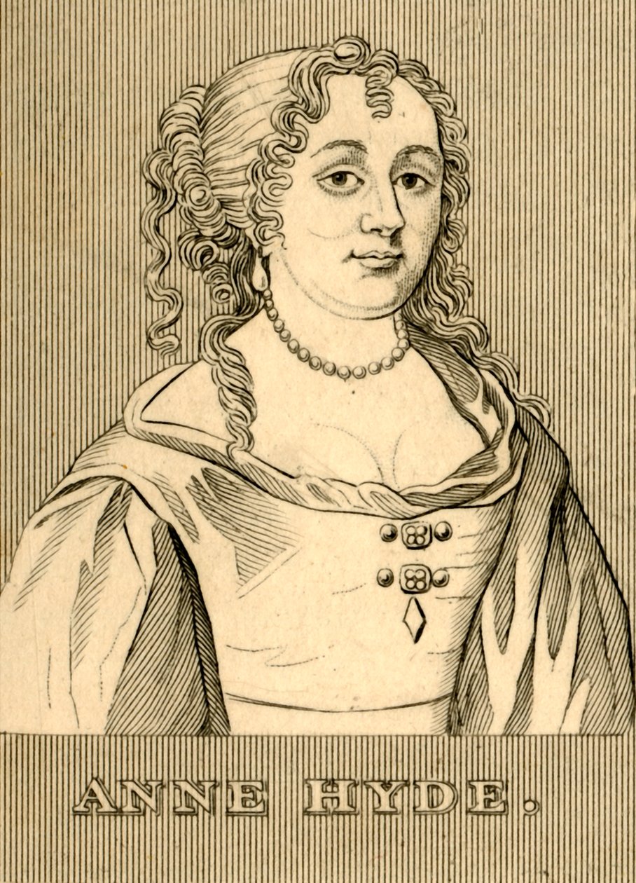 Anne Hyde, 1637-1671, 1830. tekijältä Unbekannt