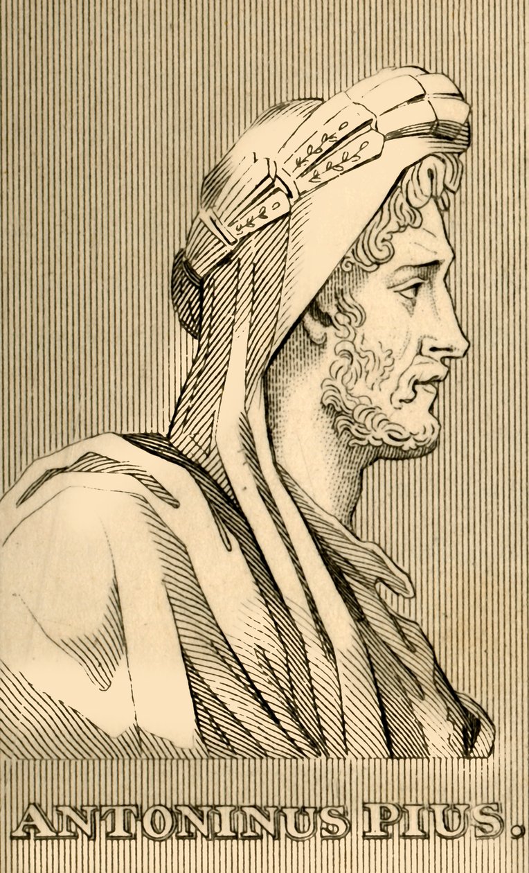 Antoninus Pius, AD86-161, 1830 tekijältä Unbekannt