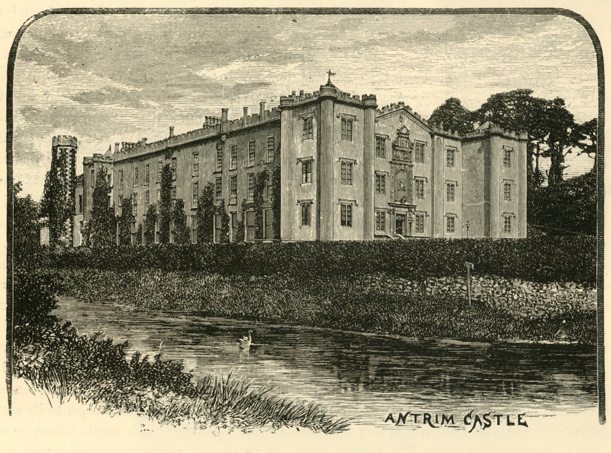 Antrimin linna, 1898. tekijältä Unbekannt