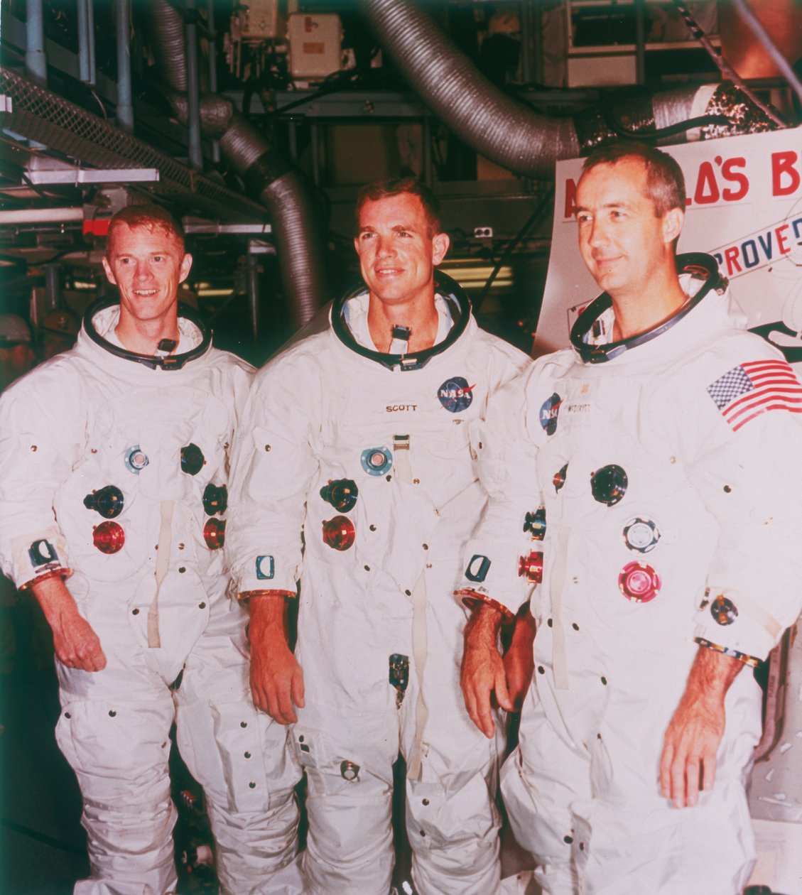 Apollo 9 astronautit, 1968 tekijältä Unbekannt