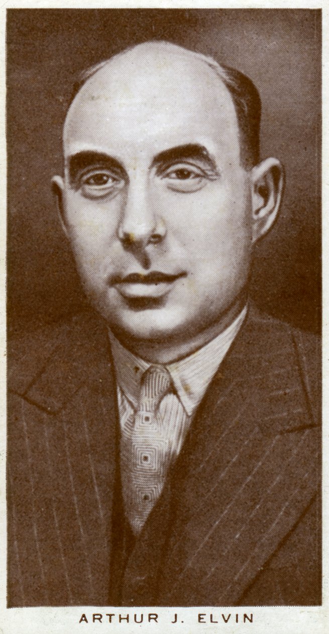 Arthur J Elvin, brittiläinen nyrkkeilypromoottori, 1938 tekijältä Unbekannt