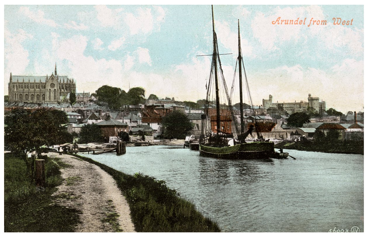 Arundel, Sussex, 1900-luvun alku tekijältä Unbekannt
